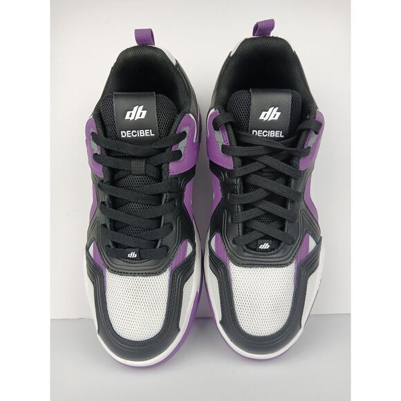 Decibel Shoes Men's Size US 10 Purple/White/Black DBVOL1, New Without Box - Picture 10 of 13